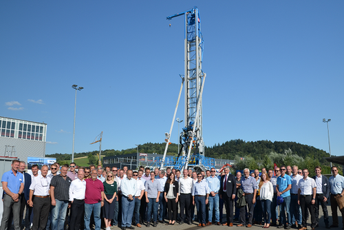 Visitors of STREICHER - Drilling Technology presentation